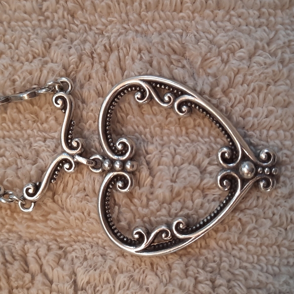 Brighton reversible pendant adjustable length necklace - Picture 4 of 6